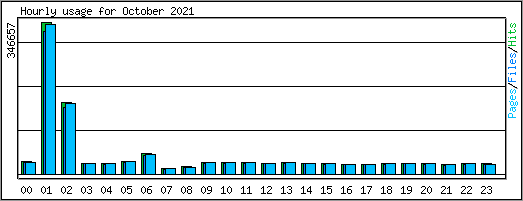 Hourly usage